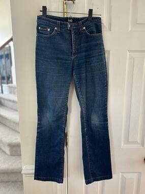 Vintage Y2K Dolce & Gabbana Straight Leg Dark Wash Jeans